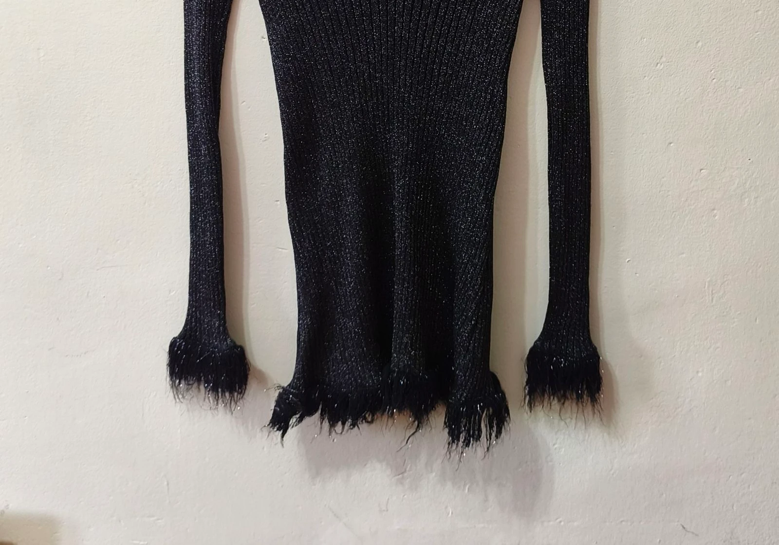 Zwart jurk Zara vrouw Maat S – photo 6